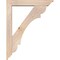 Ekena Millwork Olympic Traditional Smooth Bracket w/ Offset Brace, Douglas Fir, 5 1/2"W x 30"D x 38"H BKT0604X30X38OLY01SDF - alternate 2